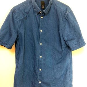 H&M short sleeve dress shirt
